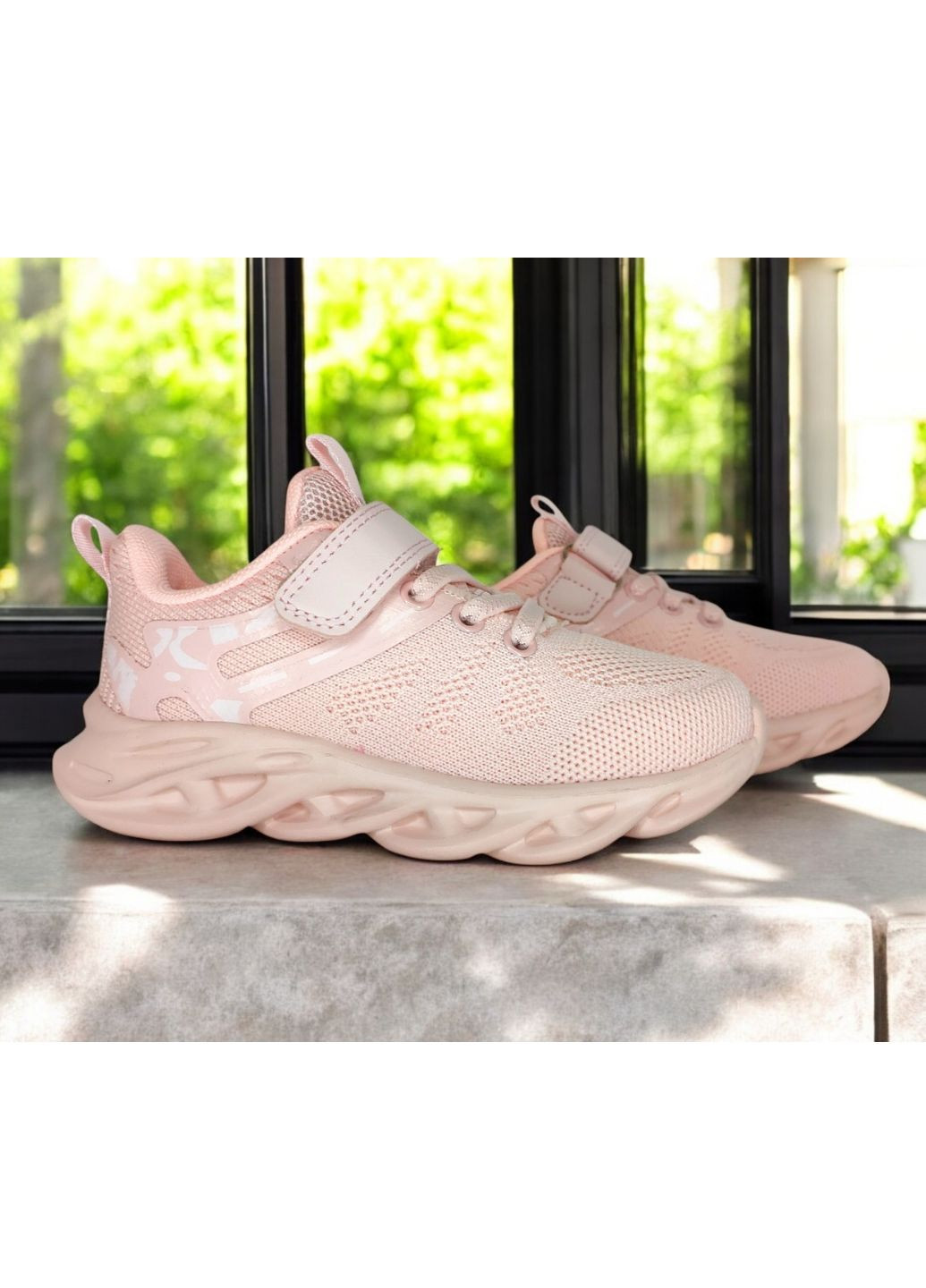 Рожеві всесезонні кросівки арт., рожевий Clibee 383P