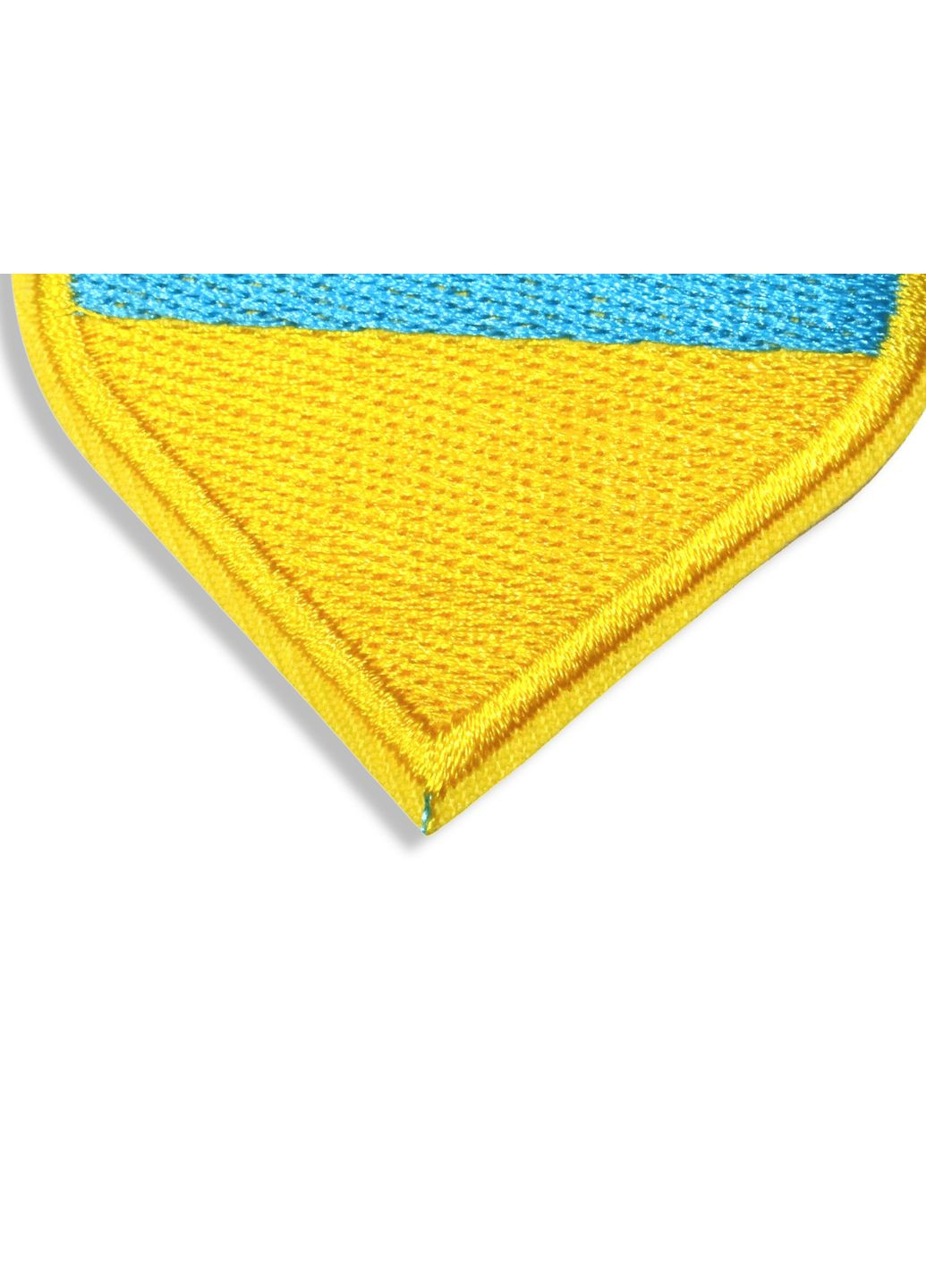 Аплікація для одягу нашивка Серце Прапор Україна №2/6х6см FROM FACTORY APURK2 (336947732)