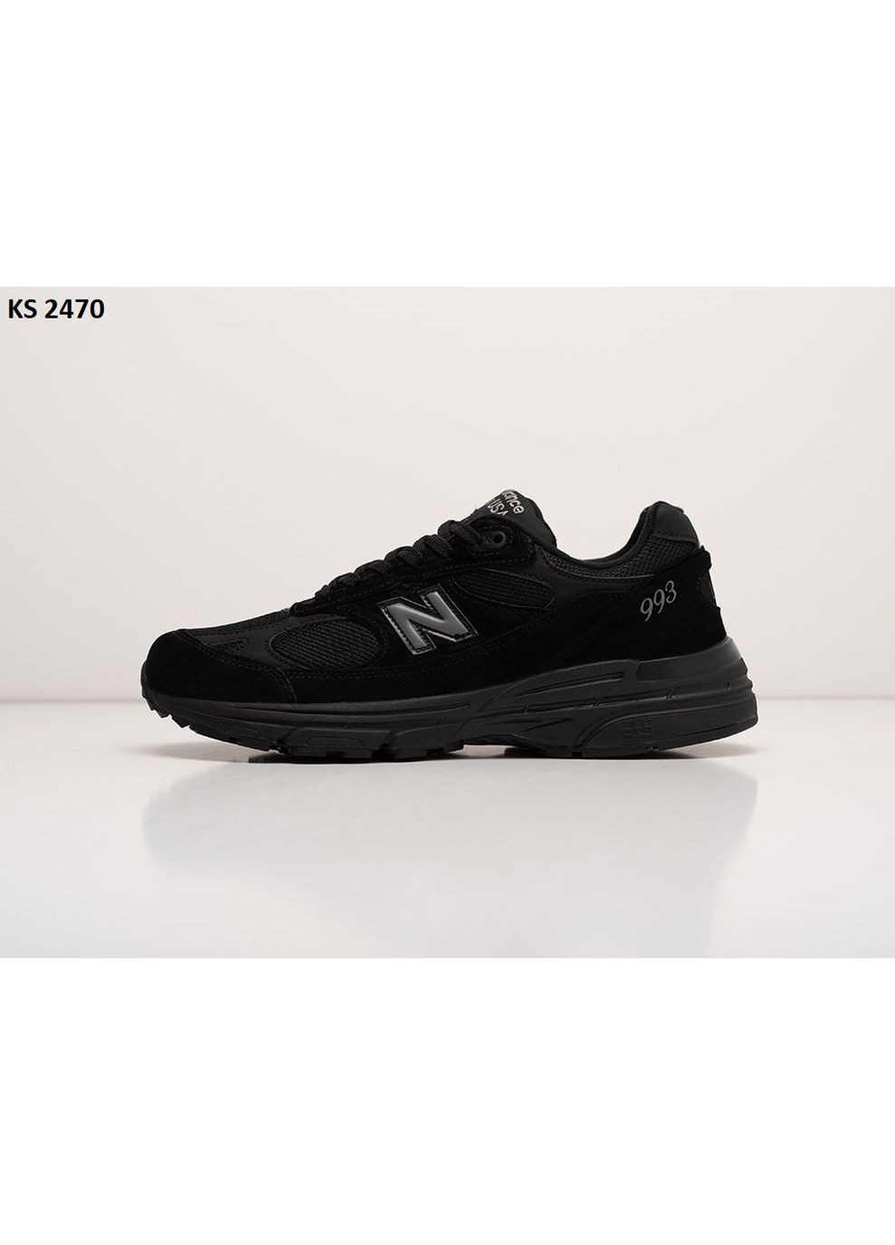 КРОСІВКИ ЖІНОЧІ NEW BALANCE 993 BLACK НЬЮ БЕЛАНС 993 No Brand чорні демісезони (367177316)