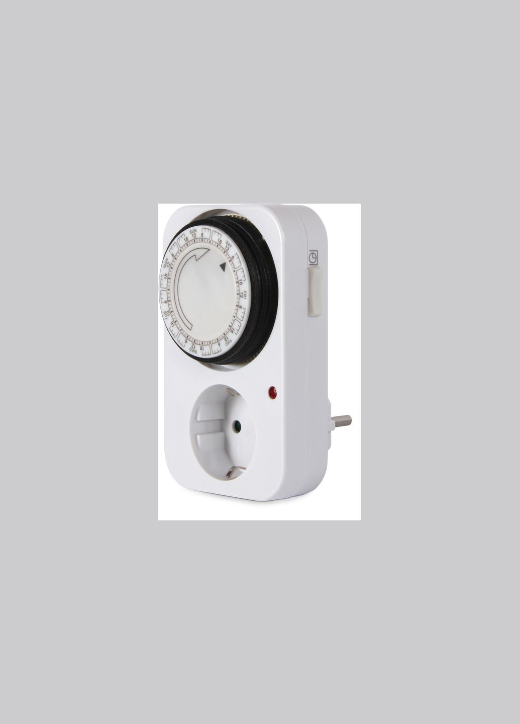 Реле часу електромеханічне 16А тижневе розеточне [i0310019] e.control.t12 E.NEXT (344539585)