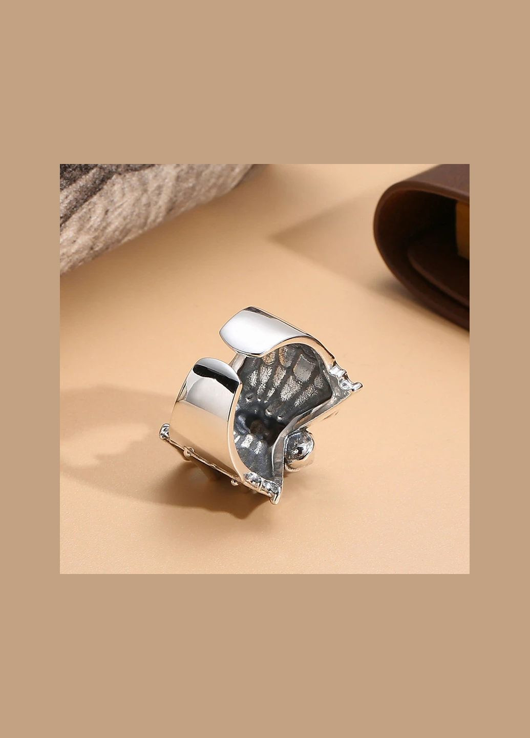 Шикарное женское кольцо роскошный Паук Черная Вдова перстень в виде паука размер регулируемый Fashion Jewelry (292735398)