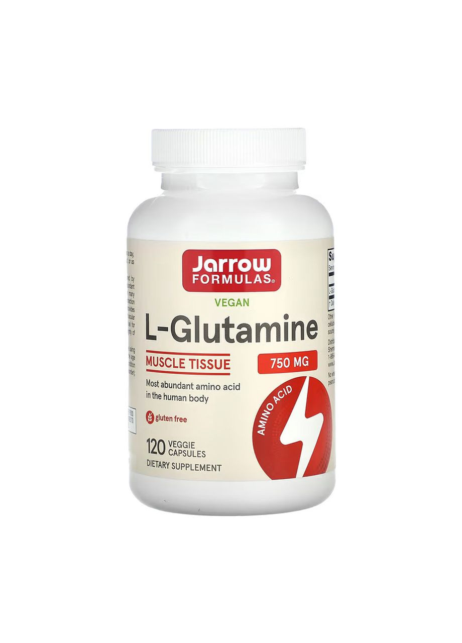 L-Glutamine 750mg-120 caps Jarrow Formulas (369399829)