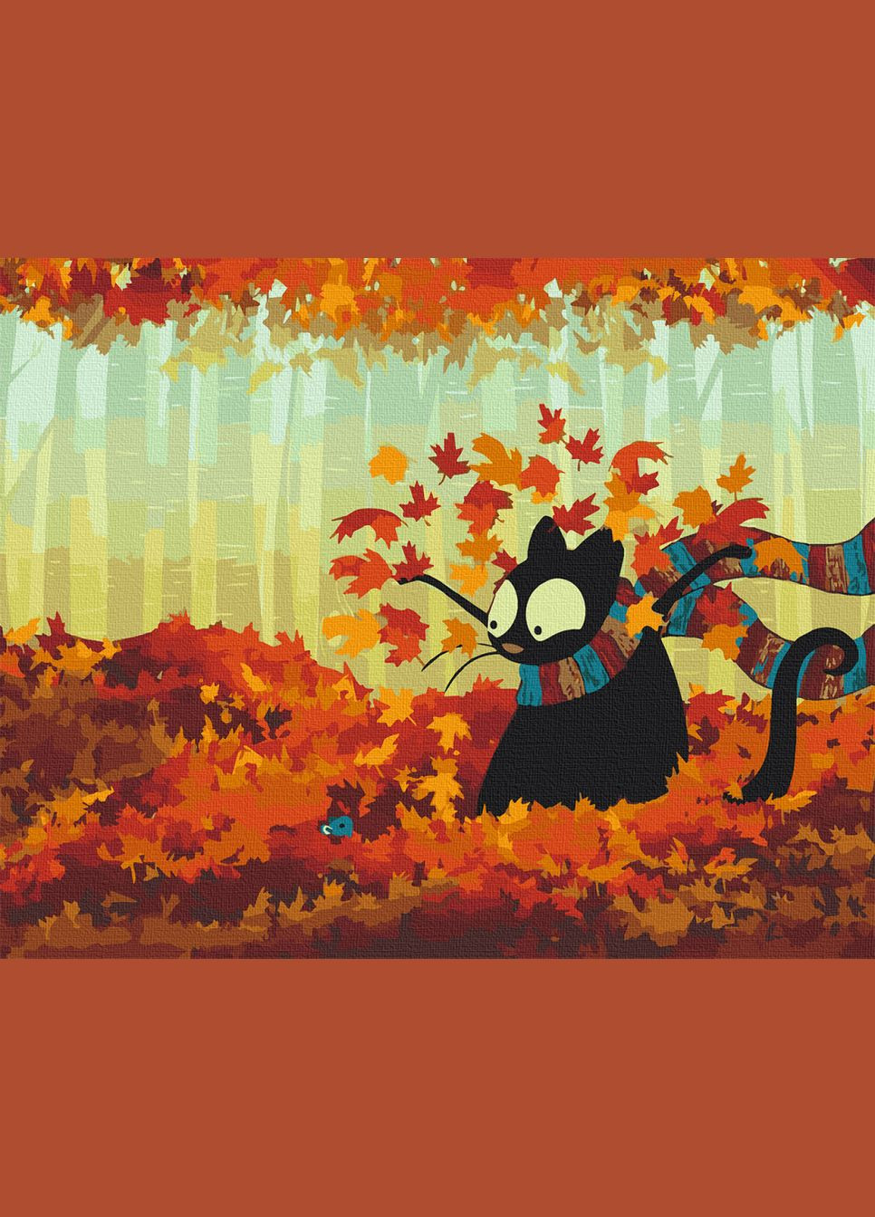 Картина по номерам. "Осенняя встреча" 40*50 см 11622-AC Art Craft (357826217)