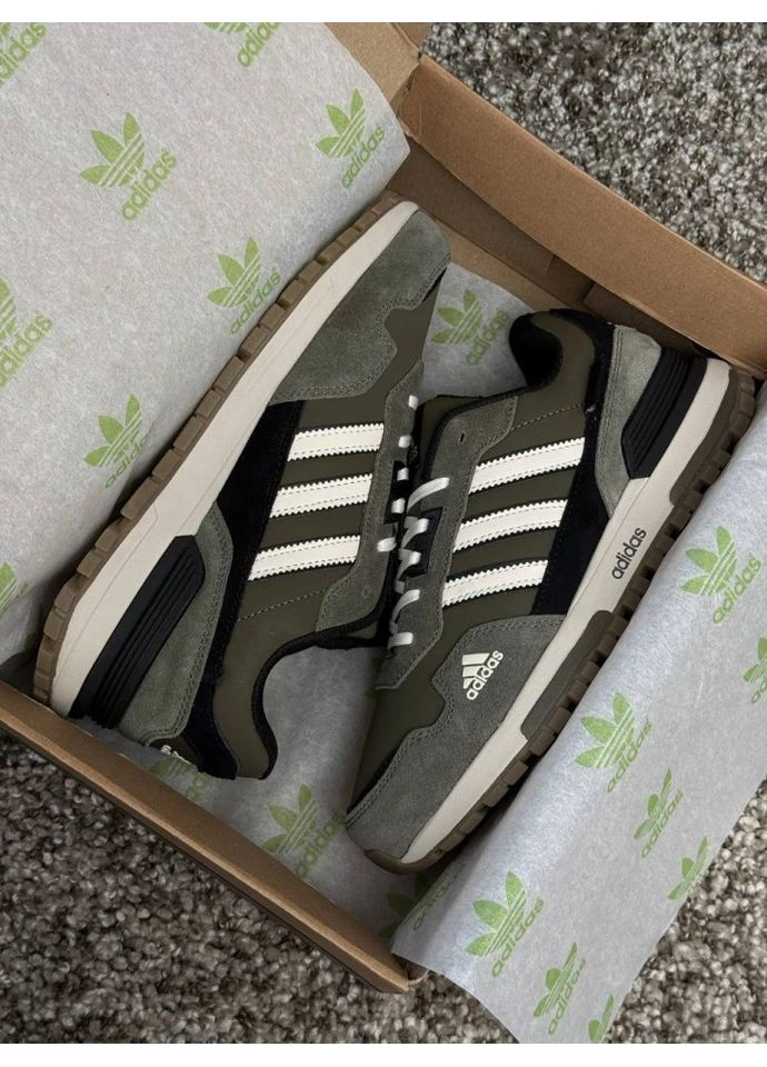 Оливкові кросівки olive black No Brand ZX 750