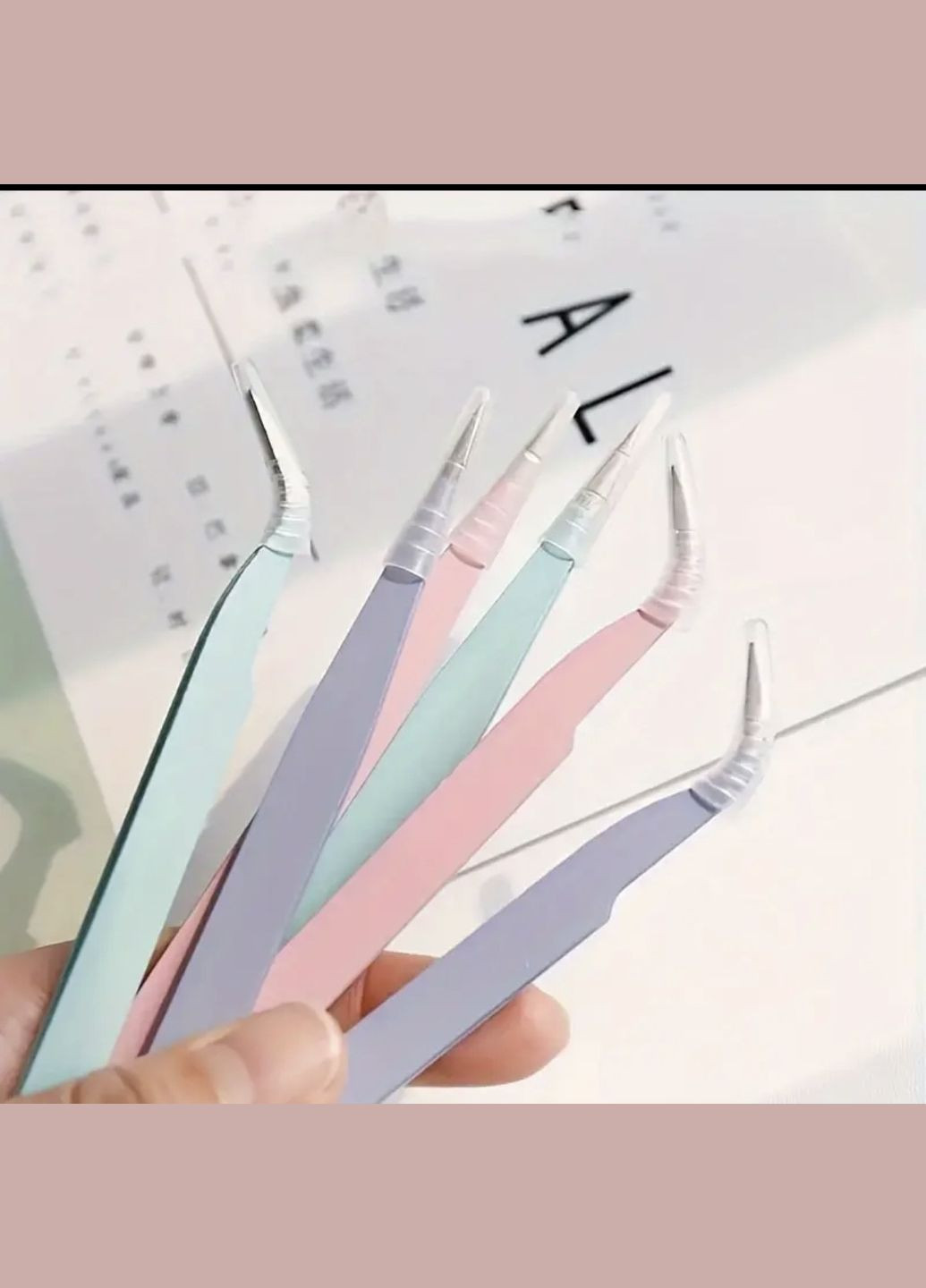 Набор пинцетов для алмазной мозаики. Зеленый No Brand (339117008)