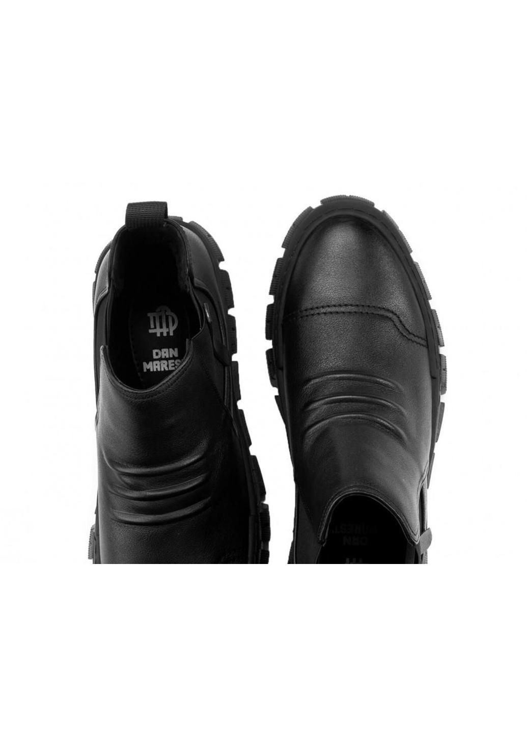 Черные зимние ботинки 7214163 цвет черный Dan Marest