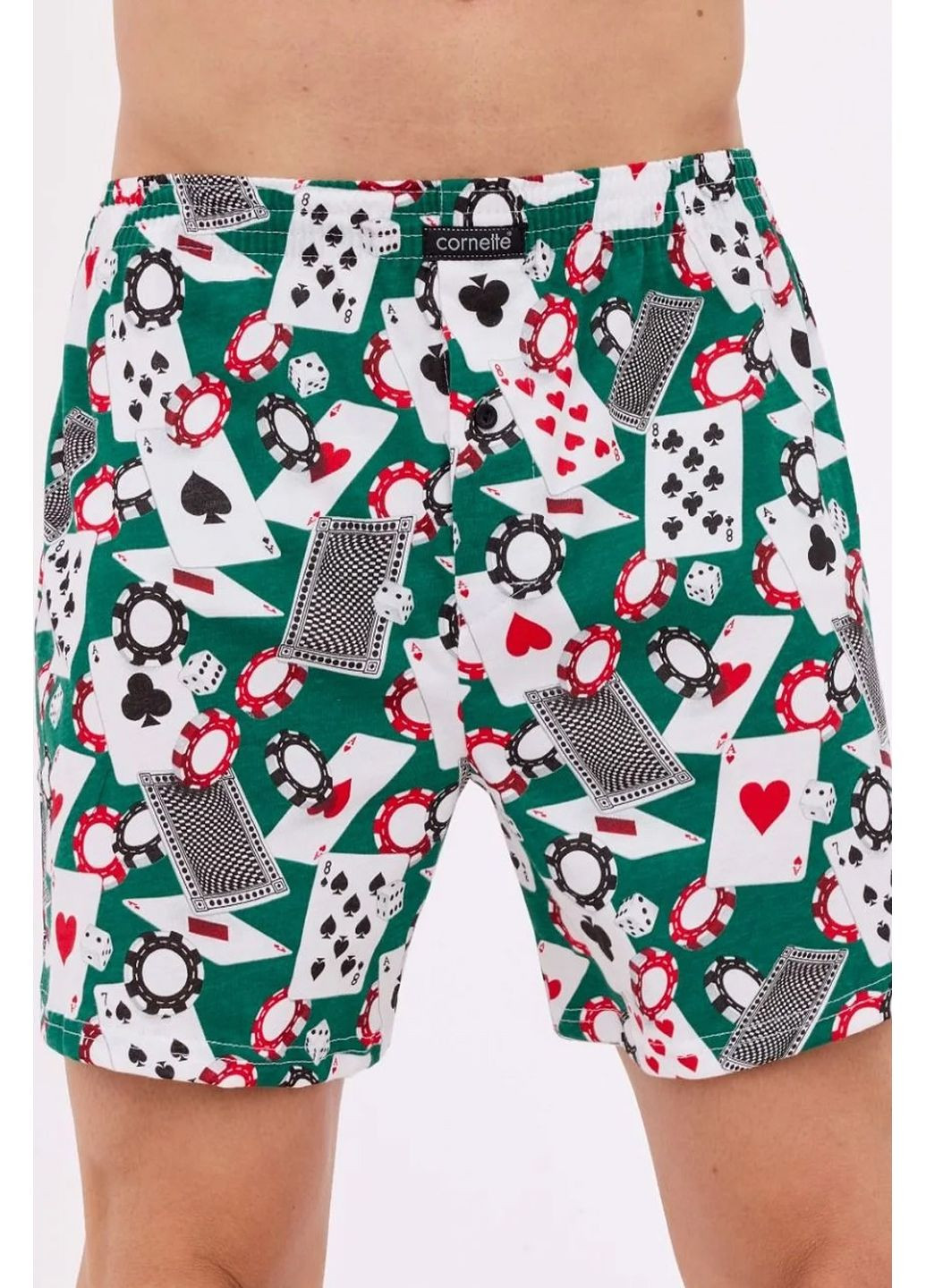 Трусы-боксеры большого размера с принтом Classic 011/164 Cornette (351583519)