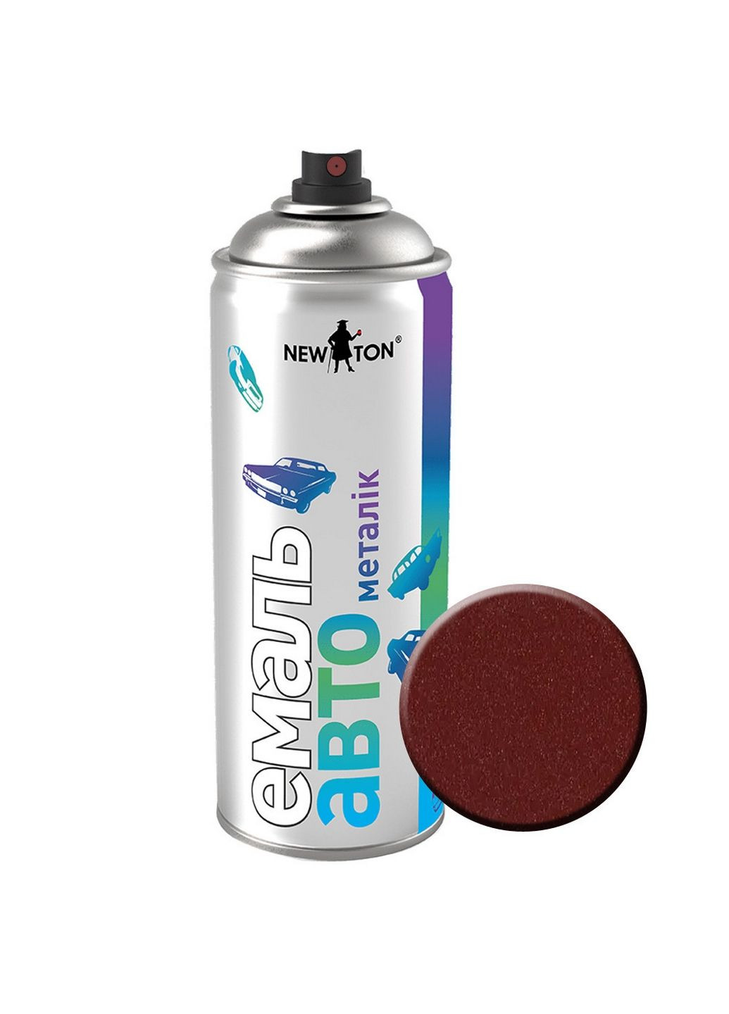 Емаль для авто металік 129 Вікторія,4 л New Ton (289368785)