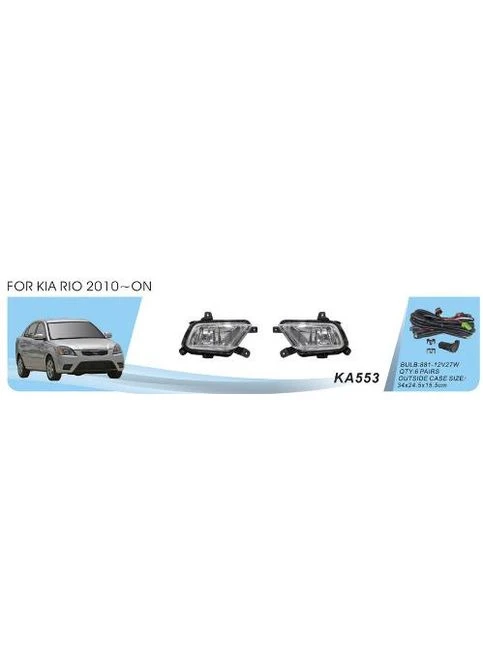 Противотуманные фары 2009-2011 (Галогенные) для Kia Rio Libao (392207593)