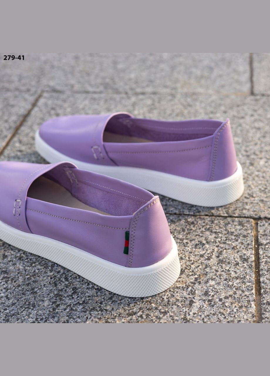 Фиолетовые мокасины Vakko