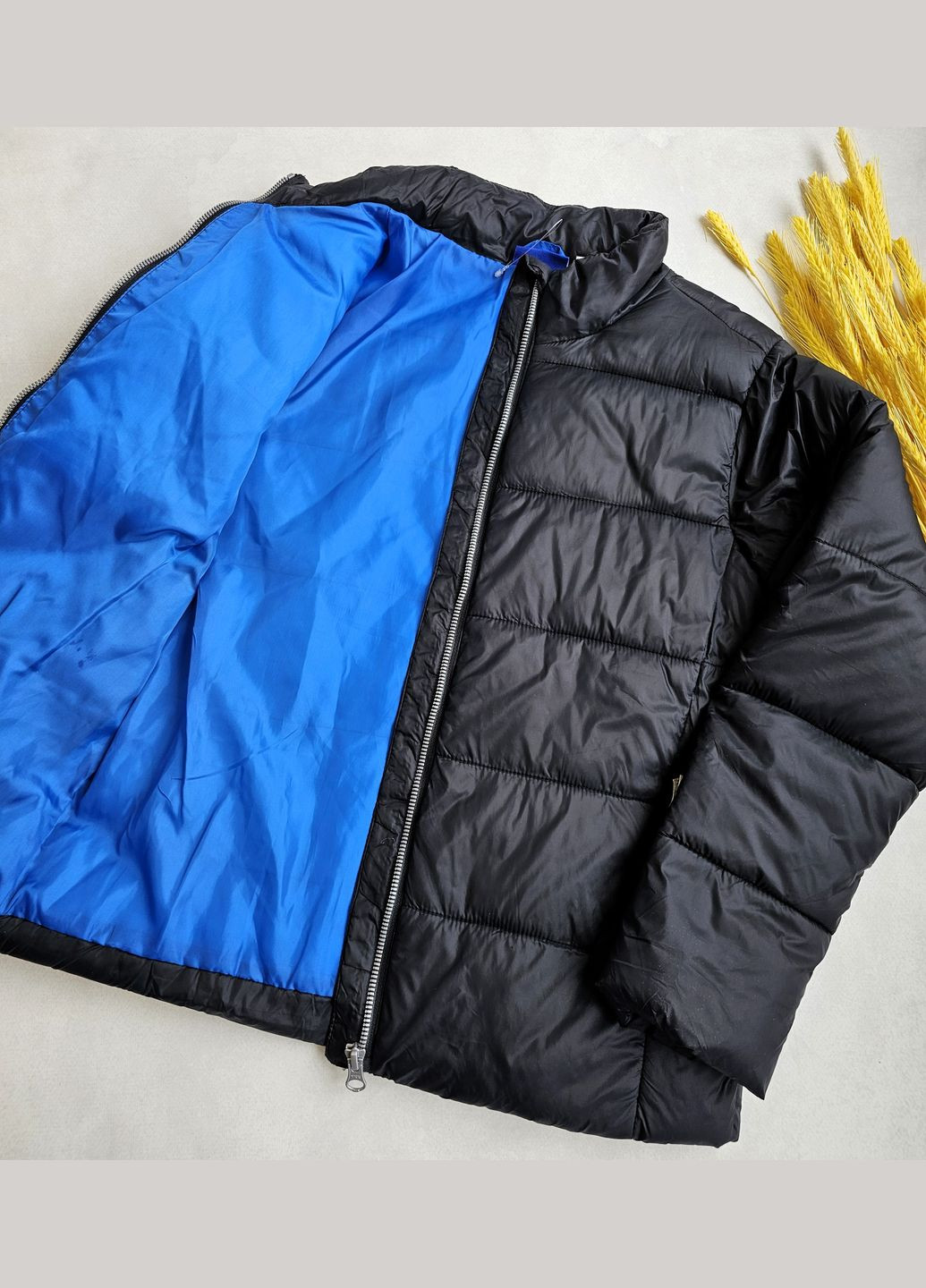 Черная демисезонная куртка демисезонная без капюшона ! Pepperts Куртка