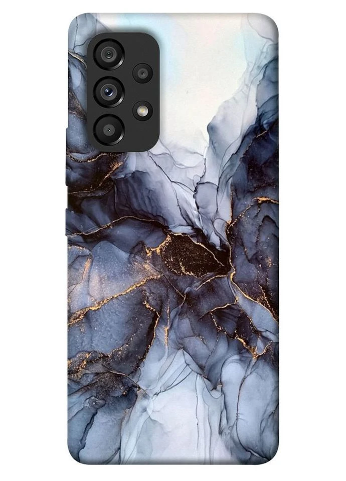 Чехол с принтом для Samsung Galaxy A53 5G / для самсунг галакси А53 Черно мрамор No Brand (334857598)
