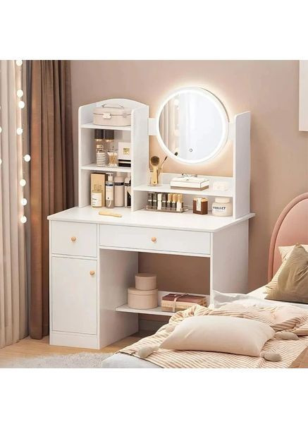 Туалетний столик з LED дзеркалом. No Brand (372262298)