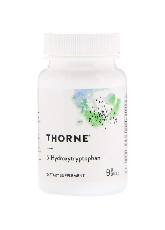 5-НТР (окситриптан), 5-Hydroxy-Tryptophan, Thorne, 90 капсул Thorne Research (362368248)