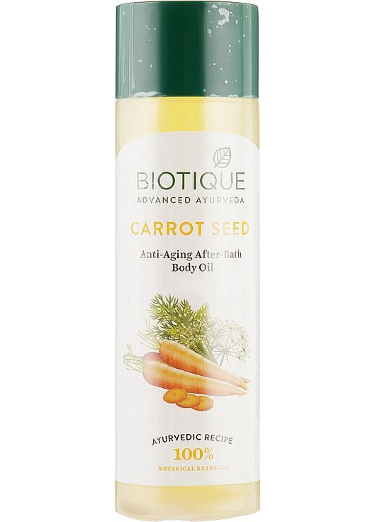 Омолаживающее масло для тела "Морковь" Bio Carrot 120ml (147813-31023558) Biotique (368666279)