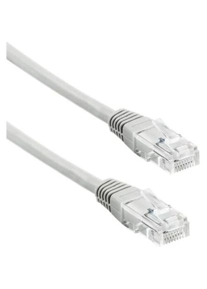 Патч-корд 20 м, UTP, Grey,, Cat.5e, CCA, PVC (UTP-RJ45-2000) 000-UTP-RJ45-2000 Tecro (395337439)
