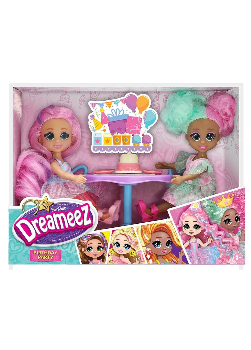 Dreameez міні-ігровий набір 'День народження' Funville (368834523)