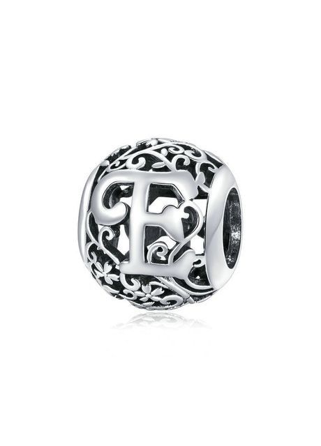 Срібна намистина "Літера E" Kabluchka (355346721)