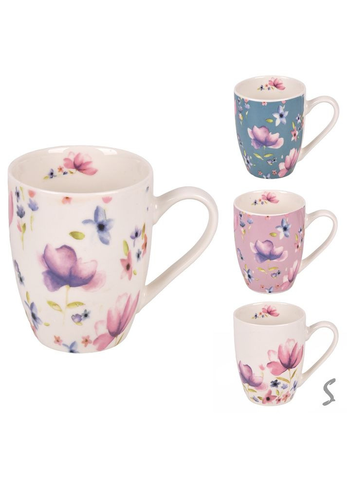 Чашка "Flowers" 360мл Home (362203832)