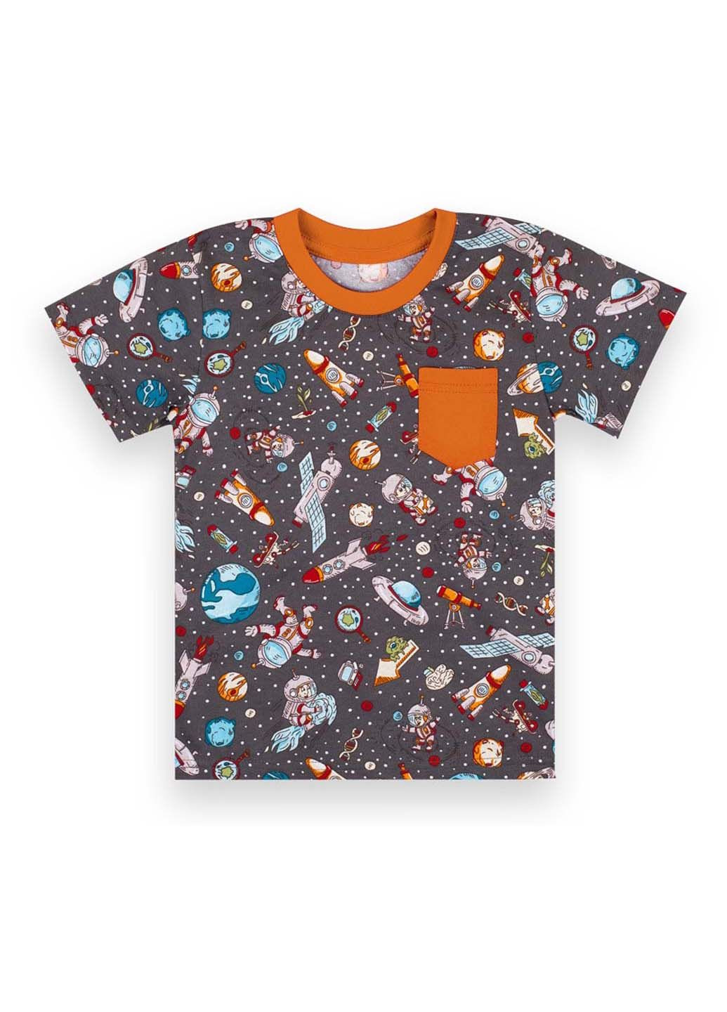 Блакитна футболка GABBI