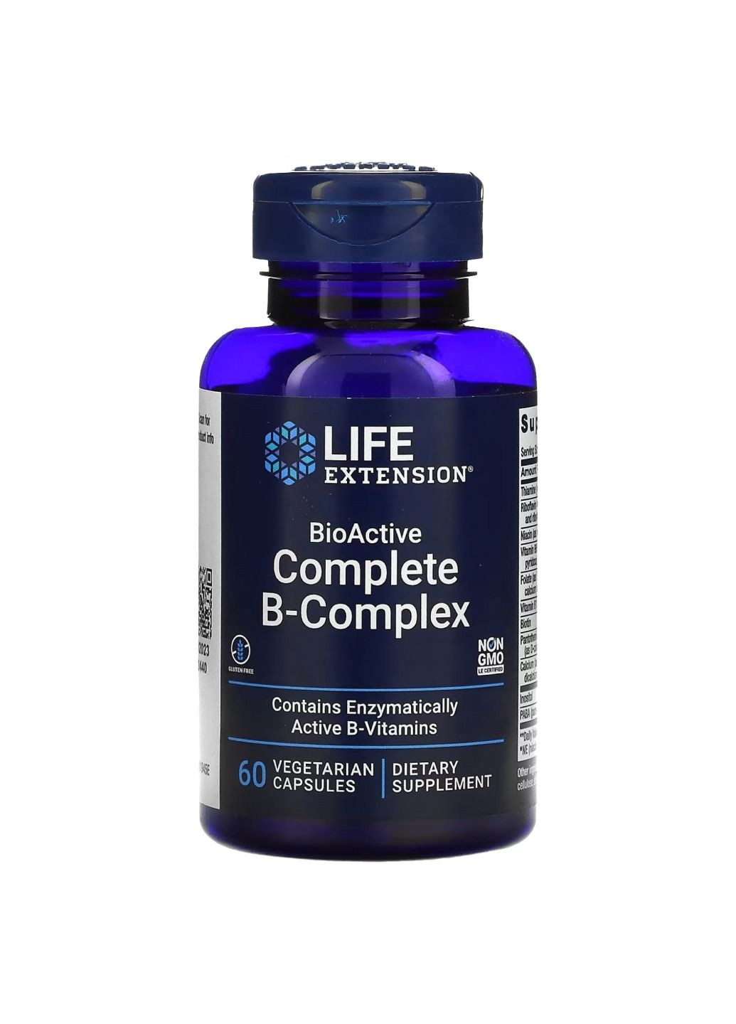 Комплекс витаминов BioActive Complete B-Complex - 60 vcaps Life Extension (285736247)