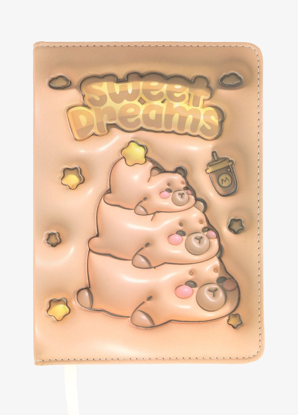 Блокнот дитячий 3D Капібара ТРІО Малеваро 95561-16MD Різнокольоровий shop (2000990910370) Malevaro (363301122)