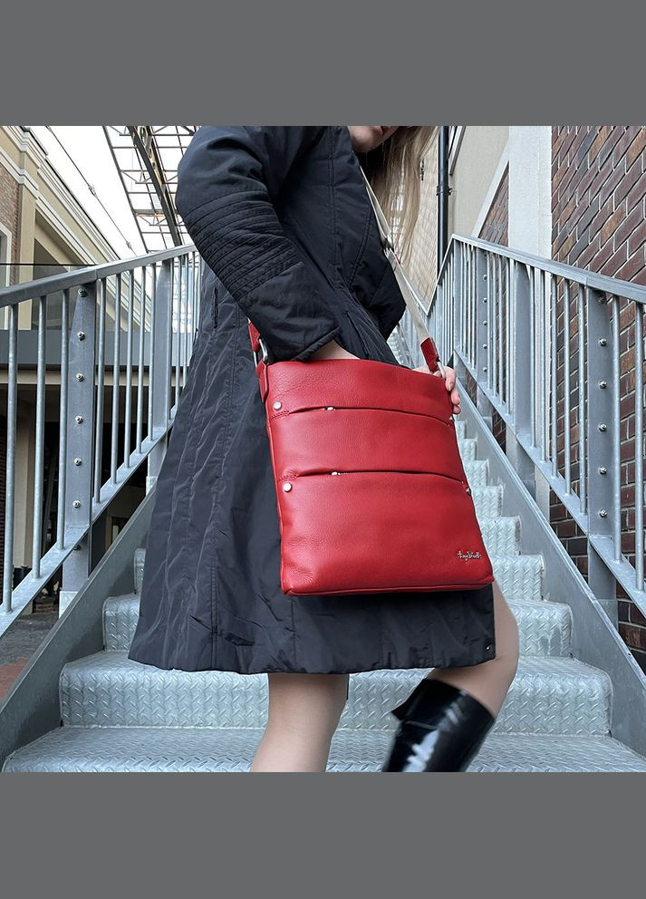 Женская сумка через плечо Contatto 9579-28 rosso Tony Perotti (303831143)