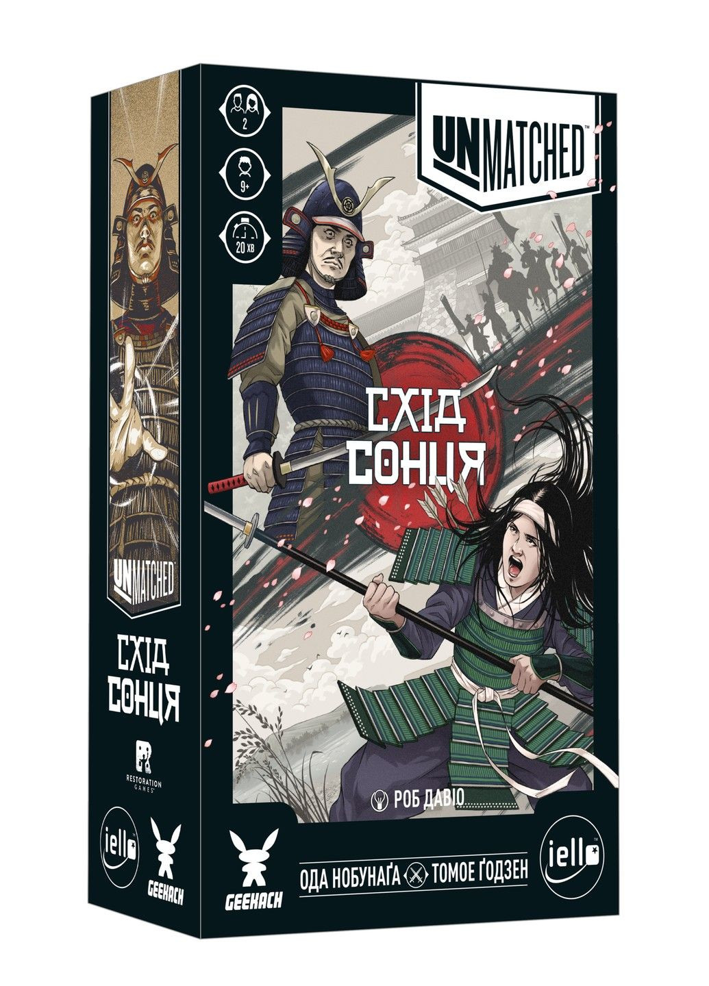 Настольная игра Unmatched: Восход солнца (Sun's Origin) Geekach (307809692)