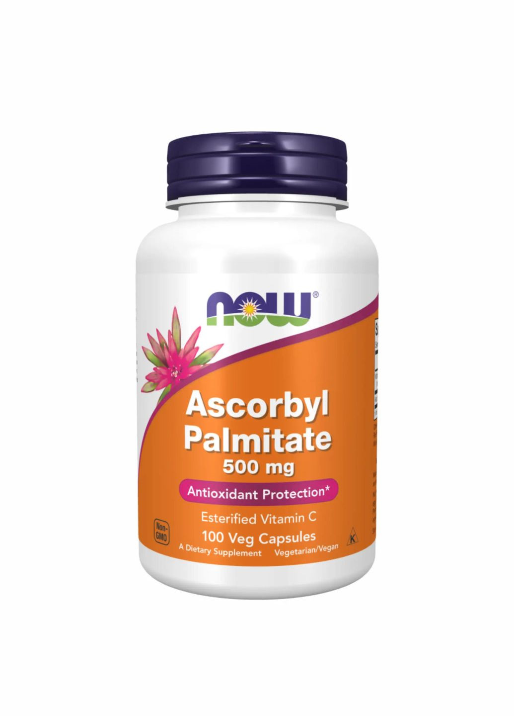 Ascorbyl Palmitate 500 mg - 100 vcaps Вітамін С для покращення активності Now Foods (280933563)