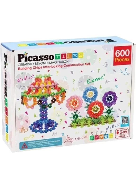 Настільна гра Tiles 3D Construction Building Set 600 деталей (817338022693) Picasso (398669776)