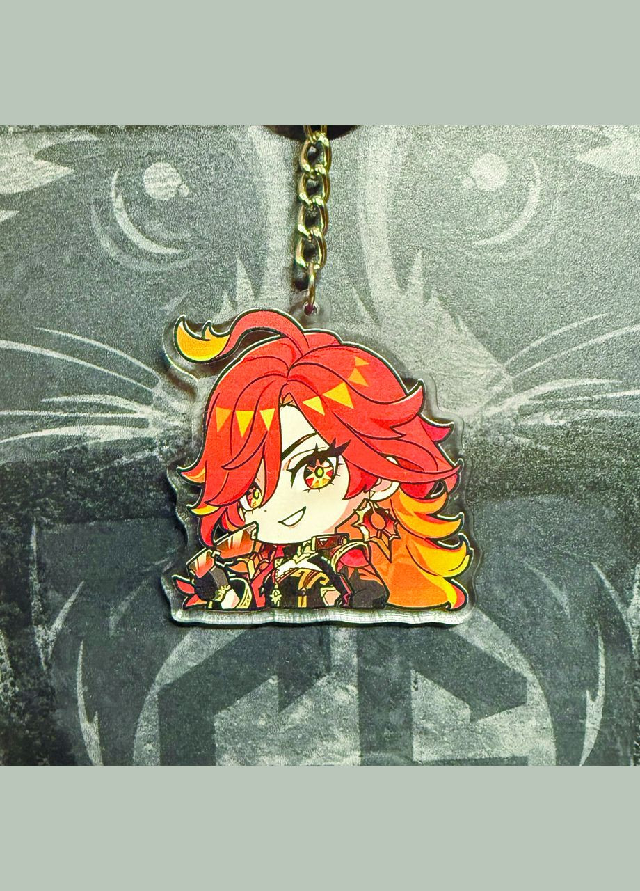 Брелок из Акрила Genshin Impact Геншин Импакт (Мавуика) No Brand (339619124)