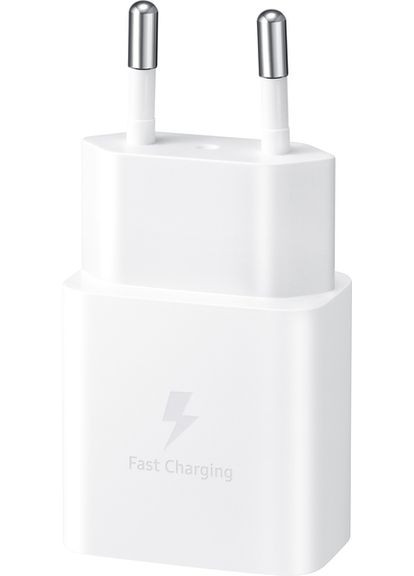 Сетевое зарядное устройство 15W Power Adapter TypeC+Cable - White (EP-T1510XWEGEU) (6972209) Samsung (315837085)