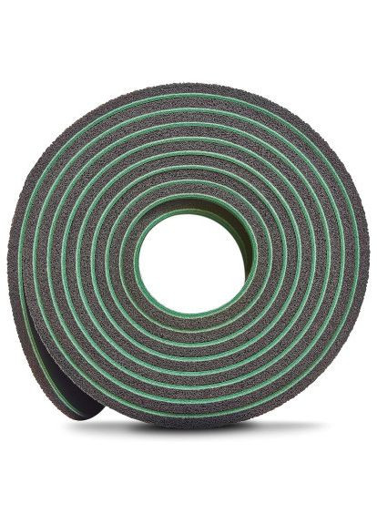Килимок для йоги Natural Rubber Yoga Mat зелений, мандала RAYG-11085GN (885652020930) Reebok Natural Rubber Yoga Mat зелений, мандала RAYG-1108 (366649803)