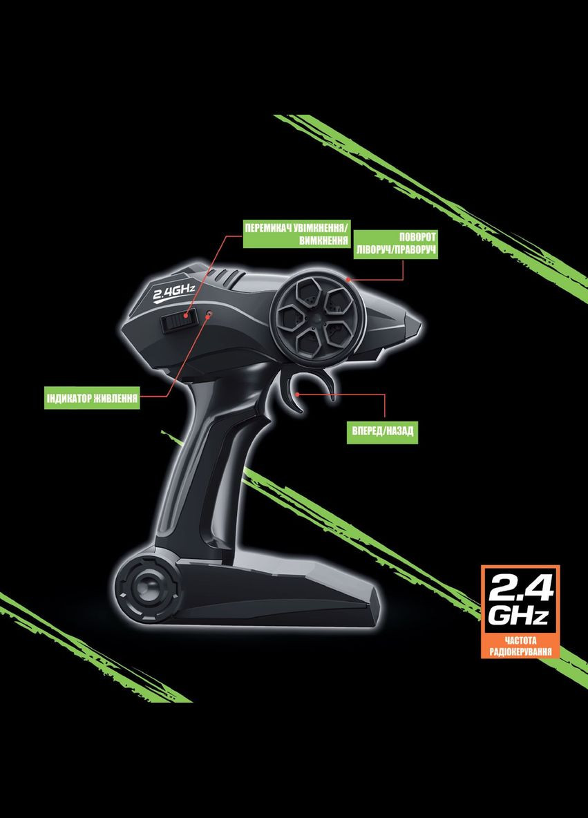 Автомобиль на радиоуправлении Off-road crawler rase матовый чёрный (SL-309RHMBl) Sulong Toys (342123270)