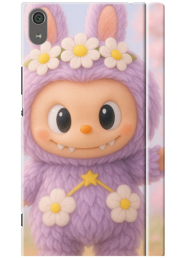 3D пластиковый матовый чехол 'Лабубу 1' для Endorphone Sony Xperia XA1 Ultra G3212 (346240101)