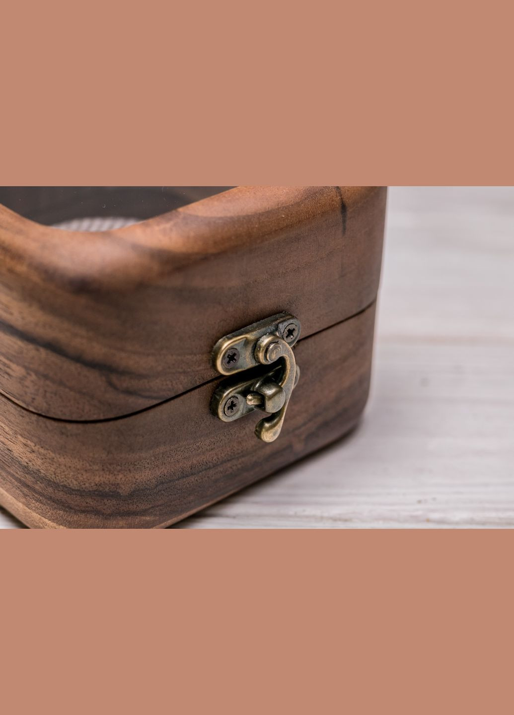 Цільна скринька для одного годинника з персональним логотипом EcoWalnut (295291918)