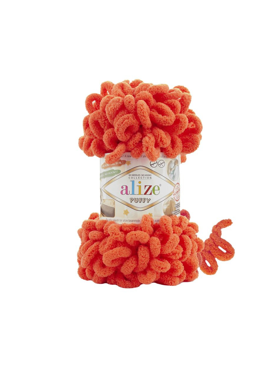 Пряжа Puffy 421 алізе пуффі плюшева Alize (326834833)