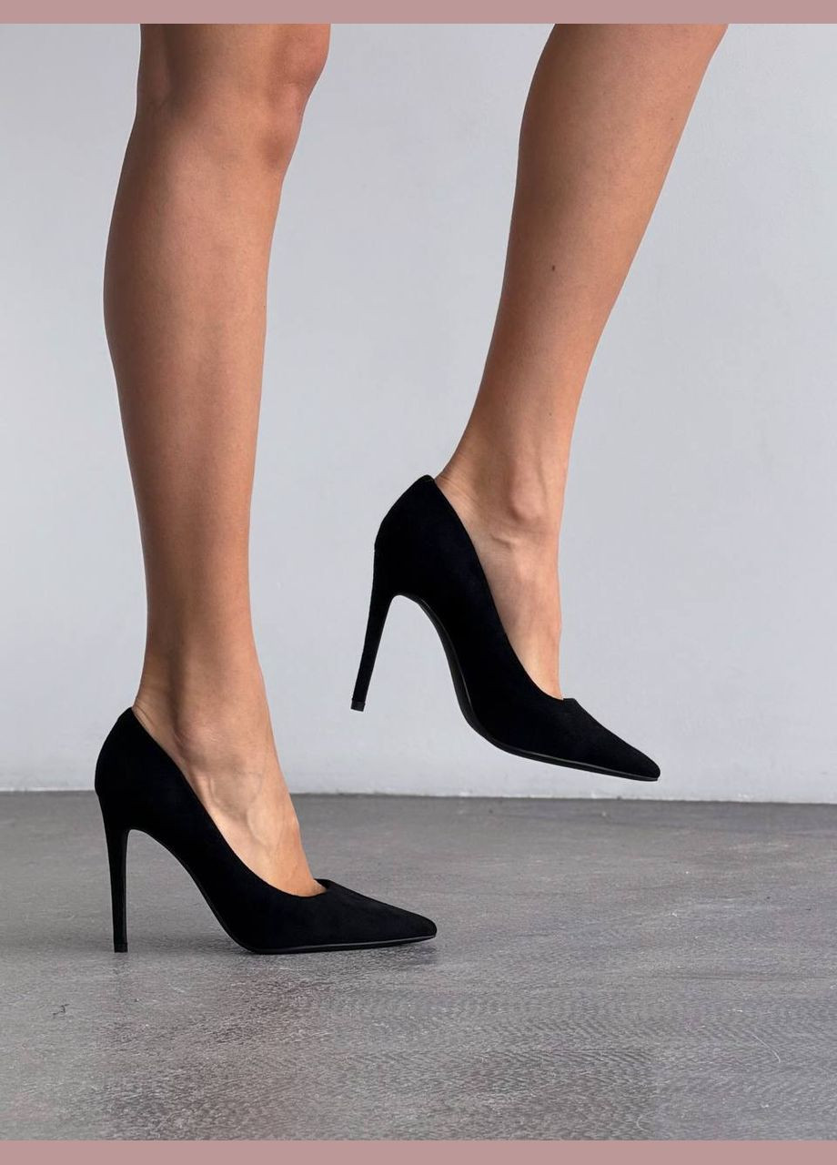 No Brand Туфлі “Velvet Touch” — елегантна класика на підборах чорний з, — (333035383)