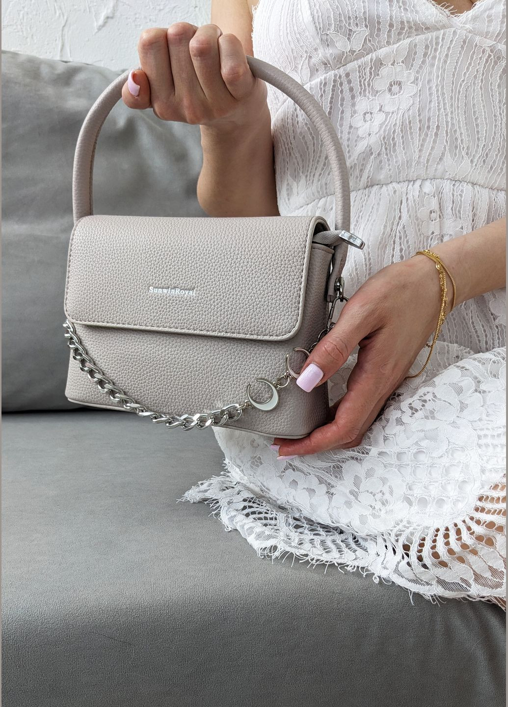 Маленька компактна сумка з екошкіри з підвіскою InFashion Сумка (334013134)