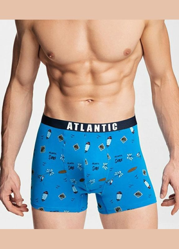 Набор мужских трусов боксерок из двух штук 003 атлантик Atlantic (368787628)
