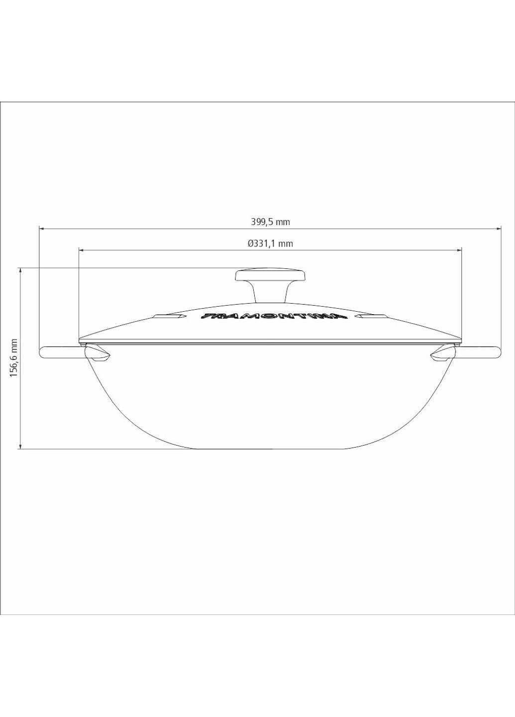 Сковорода WOK Trento 32 см 20806/032 Tramontina (373414693)