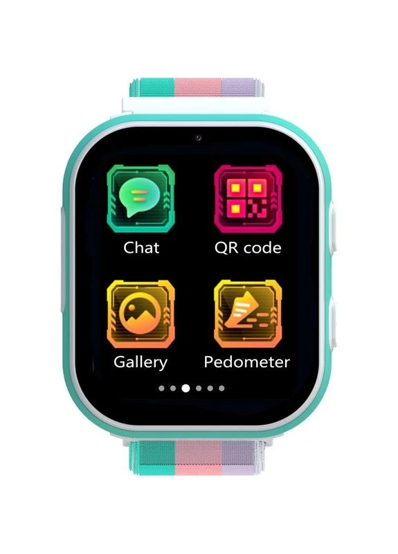 Дитячий годинник GPS/4G Pro GP-PK008 (Rainbow) White Gelius (383901678)