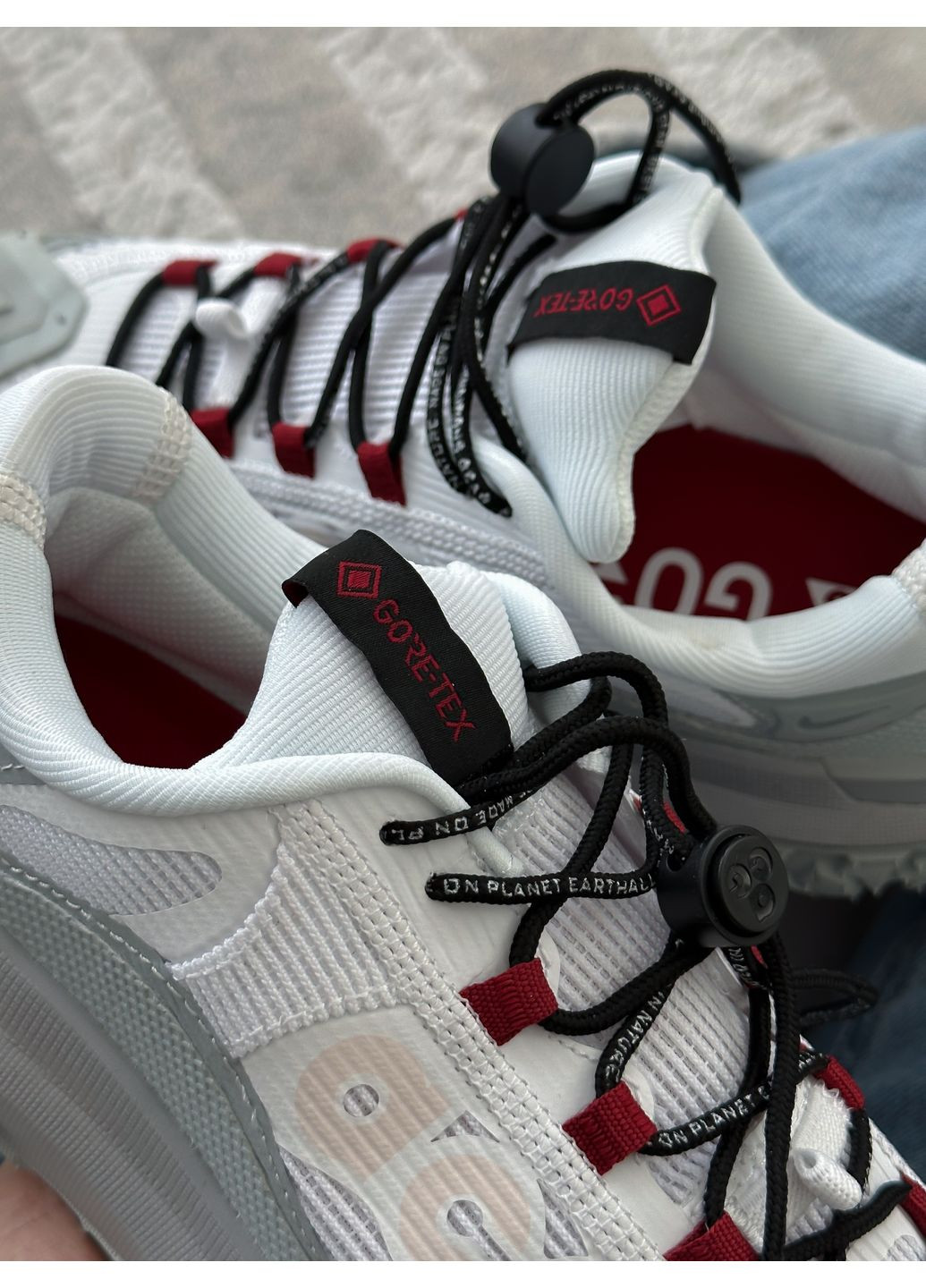 Сірі Осінні кросівки чоловічі і жіночі nike acg mountain fly 2 low gtx beige dark smoke grey | найк ацг моунтеін флай 2 сірі No Brand