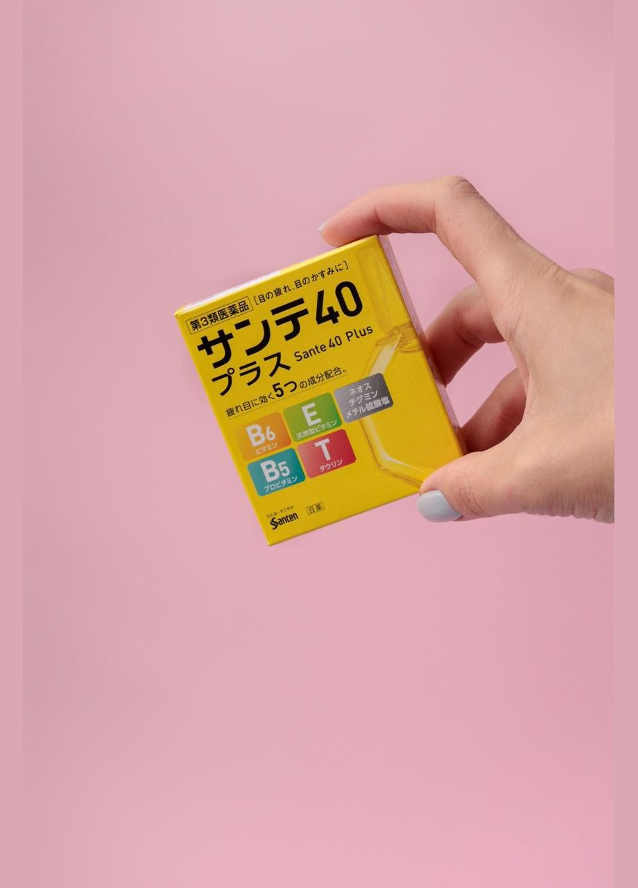 SANTEN 40 Plus возрастные капли с таурином, пантенолом и витаминами 12 мл Santen Pharmaceutical (307253883)