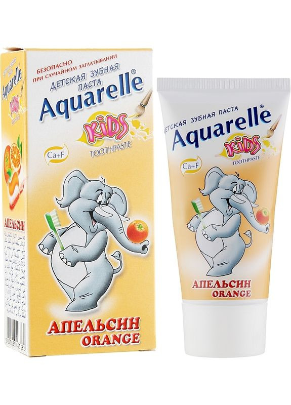 Зубна паста Aquarelle Kids 50ml (2-931090) STS Cosmetics (369788922)