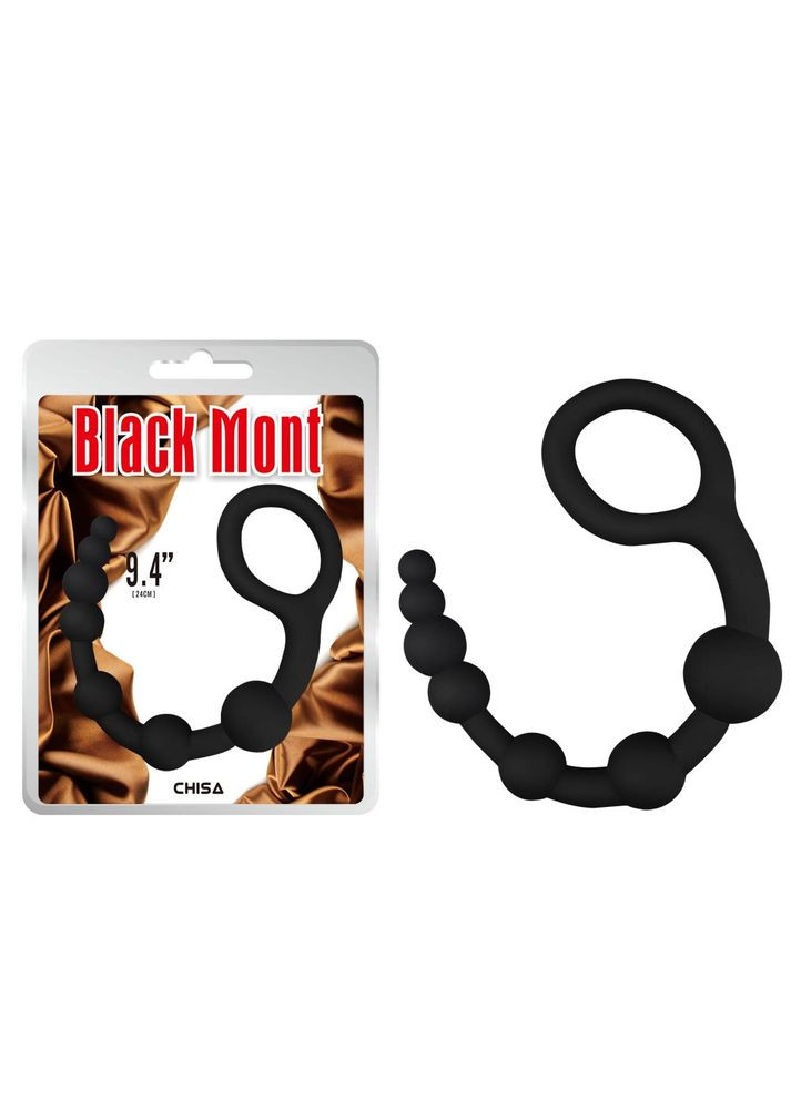 Анальная цепочка Black Mont 9.4  Novelties Chisa (303908864)
