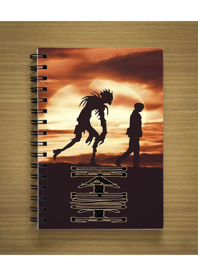 Блокнот Sketchbook Скетчбук з принтом anime Death Note | аніме Зошит смерті #02 Kika (362692787)