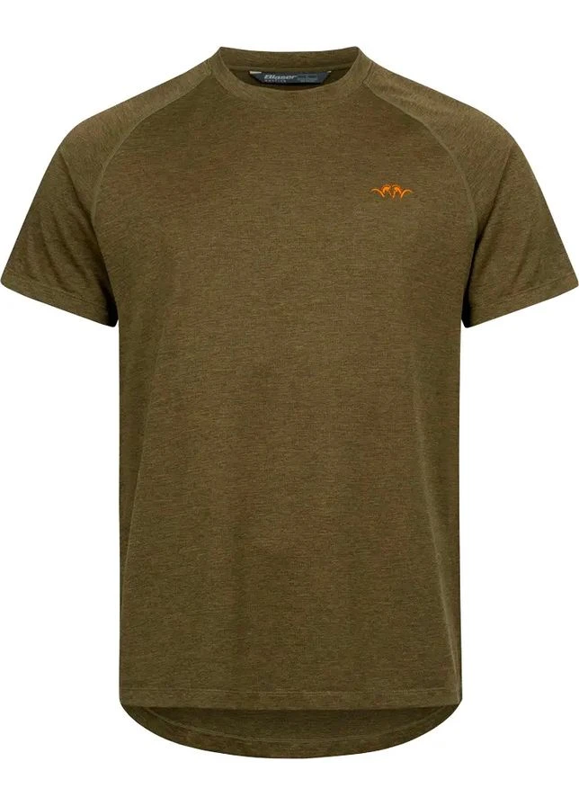 Оливкова футболка blaser active outfits tech dark olive No Brand