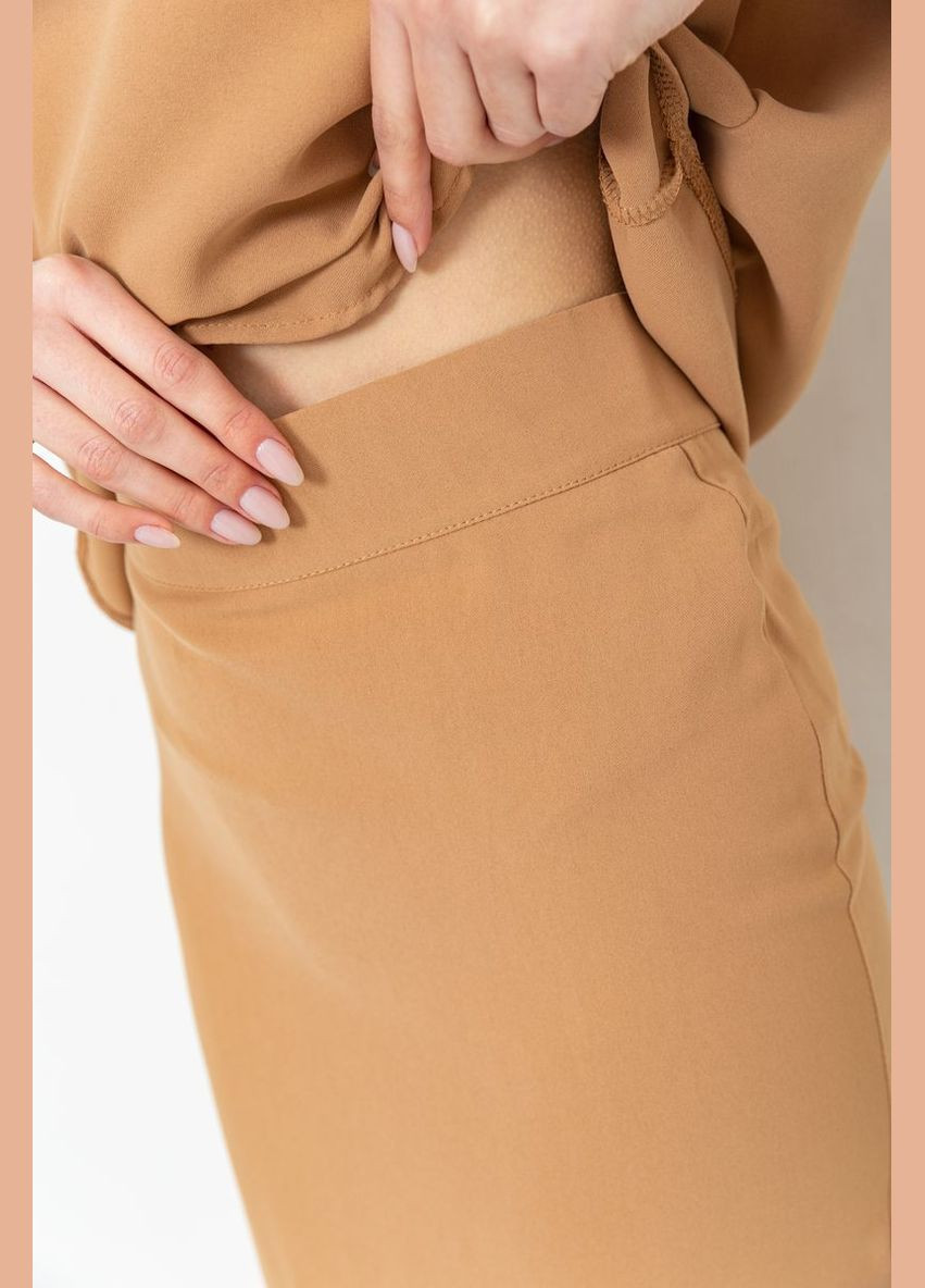 Костюм женский однотонный классический, цвет оливковый, Ager (276774089)