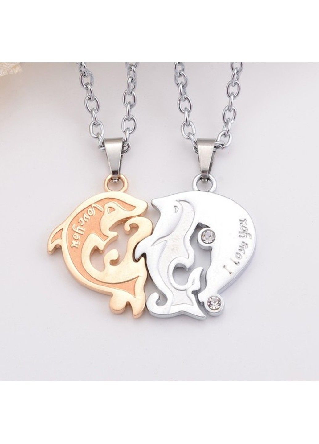 Парные кулоны для двоих PP-105 No Brand (299340287)